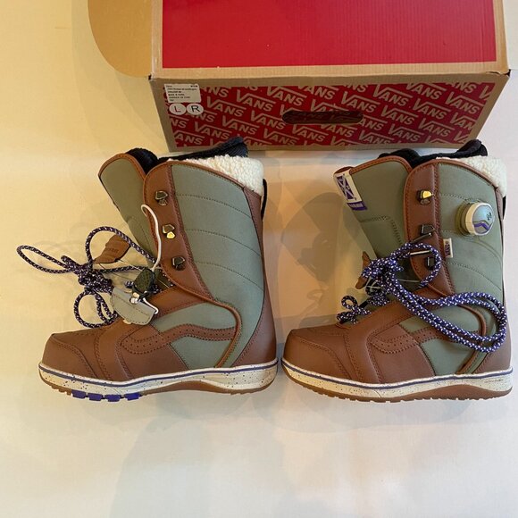 Never Worn Vans Ferra - Hana Beaman's Pro Model Snowboard Boots | Women's Size 8 - Picture 5 of 11